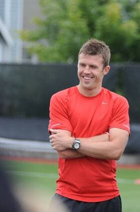 July 19, 2011 - Seattle, Washington, United States of America - Michael Carrick at Manchester United Football Club and Special Olympics Washington host a Skills and Drills soccer clinic for Special Olympics athletes. US Tour 2011 - Jul 19 - Manchester United Special Olympics Event - ZUMAy31