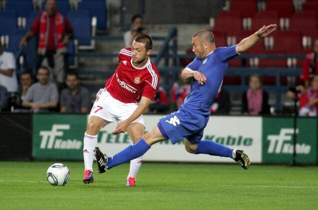 UEFA CHAMPIONS LEAGUE QUALIFICATIONS SECOND ROUND SECOND GAME WISLA KRAKOW - SKONTO RIGA - IVICA ILLIEV (L) WISLA KRAKOW - 110719HER011