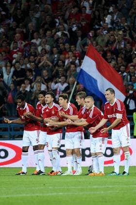 UEFA CHAMPIONS LEAGUE QUALIFICATIONS SECOND ROUND SECOND GAME WISLA KRAKOW - SKONTO RIGA - IVICA ILLIEV, PATRYK MALECKI, RADOSLAW SOBOLEWSKI -  20110719CSMS0014