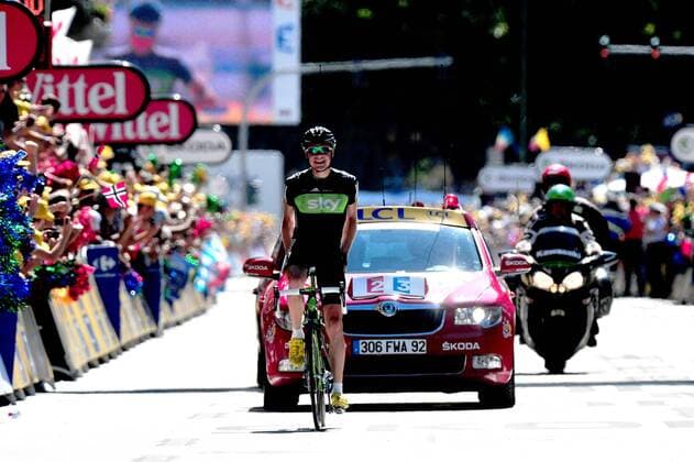 2011, Tour de France, tappa 17 Gap - Pinerolo, Team Sky 2011, Edvald Boasson Hagen , Pinerolo 