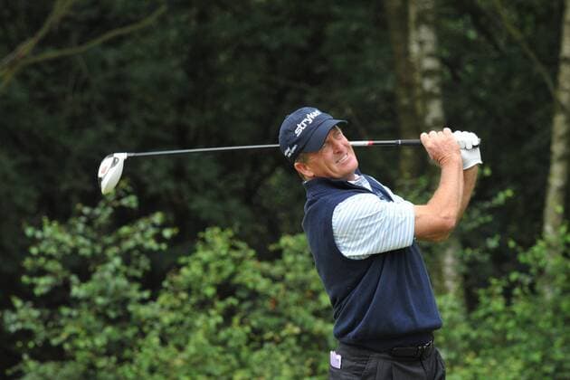 21.07.2011 Fred Funk (USA) in action in Round 1 at the Senior Open Championship from Walton Heath Golf Club. xKevinxBatchelorx  ActionPlus11195658 Content restricted for UK based newspaper