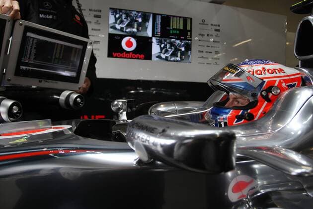Motorsports: FIA Formula One World Championship 2011, Grand Prix of Germany, 04 Jenson Button (GBR, Vodafone McLaren Mercedes), xHOCHxZWEIx