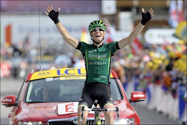 Pierre ROLLAND (TEAM EUROPCAR - FRA) - Tour De France 2011 - 19. Etappe - Modane - Alpe d huez dhuez - 22.07.2011 - xPhotoNewsx 