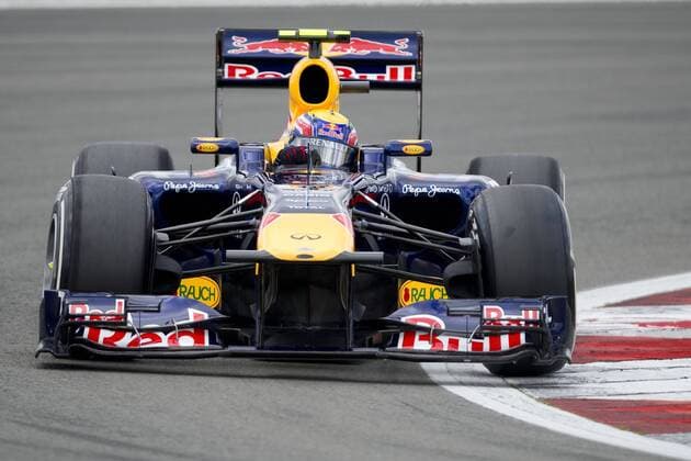 Mark WEBBER (AUS), Red Bull Racing, Pole Position, 1. Startplatz, Aktion, Qualifying am 23.07.2011 Formel 1, Grosser Preis von Deutschland am Nürburgring vom 21.7. - 24.07. 2011, Saison2011,