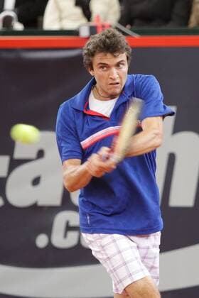 Gilles SIMON (FRA) - bet-at-home German Open 2011, ATP Tennis Herren 500 World Series, Center Court am Hamburger Rothenbaum, Hamburg, 24.07.11