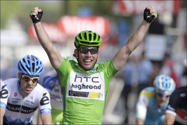 Etappensieger Mark CAVENDISH (HTC - HIGHROAD - GBR) --- Tour De France, 21. Etappe: Creteil - Paris Champs Elysees  o0 grünes Trikot