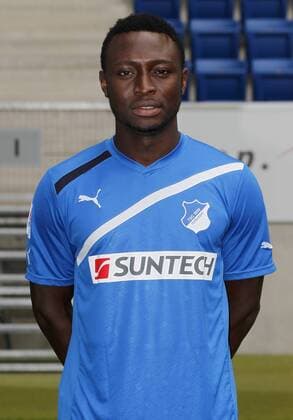 Chinedu Obasi (1899) . Fototermin 1899 Hoffenheim , Fussball-Bundesliga 2011-2012.