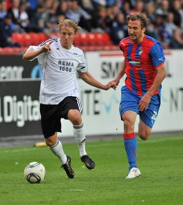 Quali UEFA Champions League Rosenborg Trondheim v Viktoria Plzen 0:1 25.07.2011 Per Ciljan Skjelbred og Petr Jiracek 