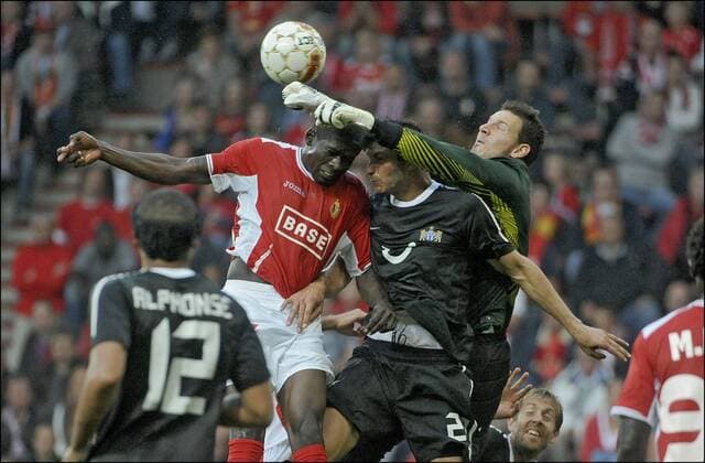 LIEGE 27 07 2011 CHAMPIONS LEAGUE qualification: KANU - JOHNNY LEONI - MATHIEU BEDA - STANDARD Lüttich vs FC ZÜRICH - 27 07 2011 PHOTONEWS PANORAMIC