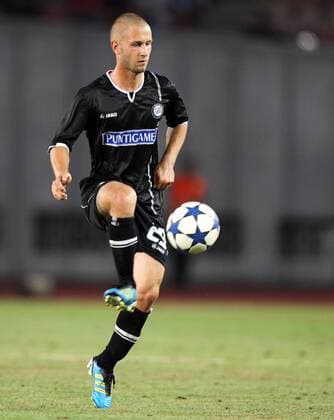 FUSSBALL - UEFA CL Quali, Zestafoni vs Sturm TIFLIS,GEORGIEN,26.JUL.11 - FUSSBALL - UEFA Champions League, Qualifikation, FC Zestafoni vs SK Sturm Graz. Bild zeigt Sandro Foda (Sturm).