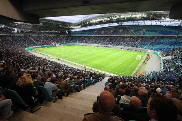 Leipzig, 29.07.2011, Red Bull Arena, Fussball, DFB Pokal, Heimspielstätte RedBull Leipzig