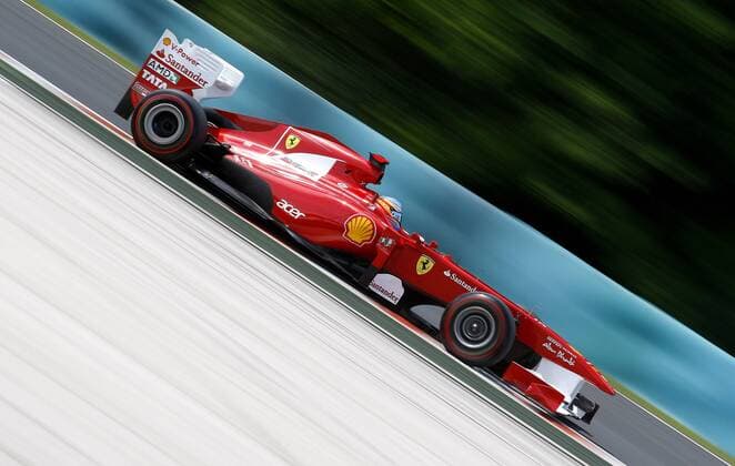 FORMEL 1 - GP von Ungarn BUDAPEST , UNGARN , 30.JUL.11 - MOTORSPORT , FORMEL 1 - Grand Prix von Ungarn , Hungaroring , Training und Qualifying. Bild zeigt Fernando Alonso (ESP Ferrari). 