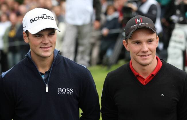 Golf, Schüco Open 2011, Golf Club Hubbelrath, Martin Kaymer, Maximilian Kieffer, beide Deutschland,
