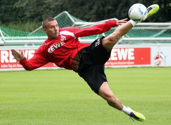 Training 1. FC Köln Saison 2011 2012 Geissbockheim Köln Datum: 30.07.2011 Lukas Podolski (1. FC Köln) Ereignis: -