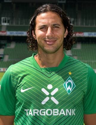 FUSSBALL 1 BUNDESLIGA SAISON 2011 2012 01.08.2011 SV Werder Bremen Claudio PIZARRO (SV Werder Bremen) 