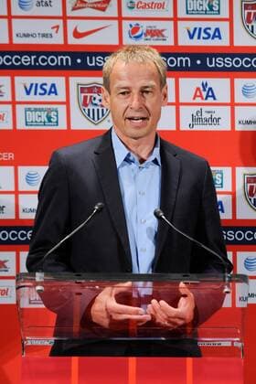 Jürgen Klinsmann - wird als neuer Nationaltrainer der USA vorgestellt - 01.08.2011 