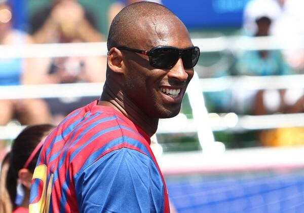 JULY 31 2011: Los Angeles Lakers guard Kobe Bryant during the MiaHamm NomarGarciaparra Celebrity soccer challenge at the Kastles Stadium at the Wharf, in Washington Icon25511073111 o0 Basketball NBA Ausgleich Ausgleichssport privat Porträt Aufmacher EDITORIAL USE ONLY