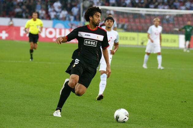 03.07.2011 Fussball 3. Qualifikationsrunde UEFA Champions League FC Zürich - Standard Lüttich , Stadion Letzigrund. Bild zeigt Felipe Martin Trevizan Standard Lüttich Aktion Einzelbild