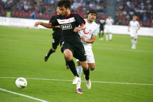 03.07.2011 Fussball 3. Qualifikationsrunde UEFA Champions League FC Zürich - Standard Lüttich , Stadion Letzigrund. Bild zeigt Felipe Martin Trevizan Standard Lüttich Aktion Einzelbild