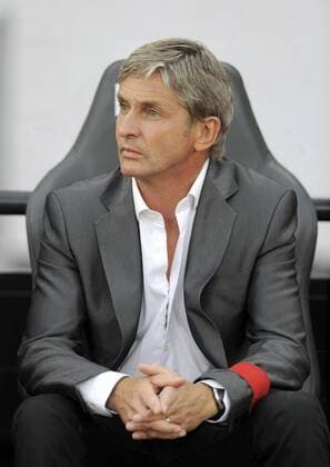 Trainer Jose Riga, SL, FC Zürich - Standard Lüttich, UEFA Champions League, Qualifikation, Fussball, 03.08.2011 