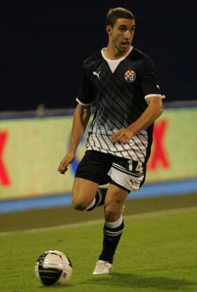 Zagreb, 03.08.2011., 3rd qualifying round, UEFA Champions League quali, NK Dinamo Zagreb (black) - HJK Helsinki (white) 1:0 - Sime Vrsaljko (Dinamo-14)