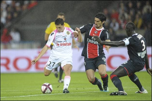 Julien Quercia Milan Bisevac - FC Paris St. Germain vs FC Lorient - JBAutissier 