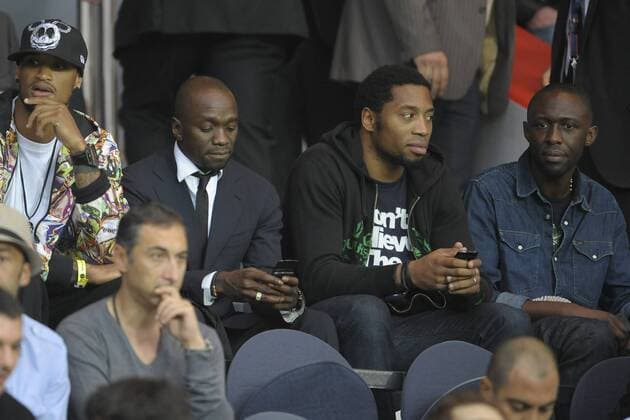 Claude Makelele - Thomas Ngijol -- Paris St Germain FC Lorient - 06.08.2011 JBAutissier PanoramiC  o0 people privat