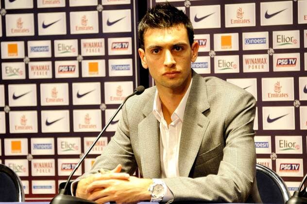 Javier Pastore wird als Neuzugang beim FC Paris St. Germain präsentiert --- GerardRoussel 