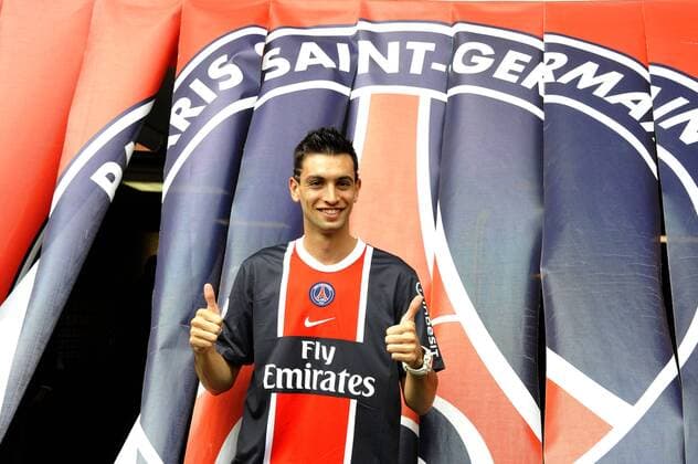 Javier Pastore wird als Neuzugang beim FC Paris St. Germain präsentiert --- GerardRoussel 