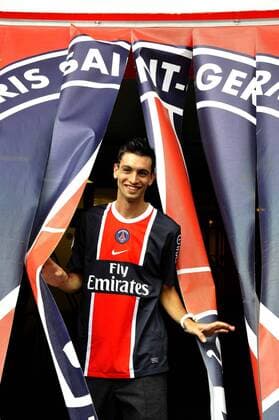 Javier Pastore wird als Neuzugang beim FC Paris St. Germain präsentiert --- GerardRoussel 