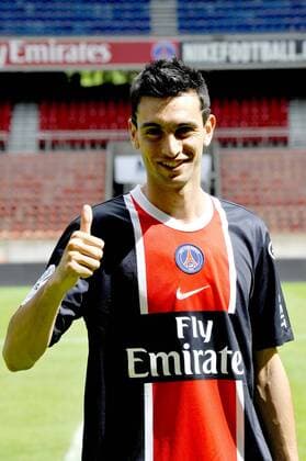 Javier Pastore wird als Neuzugang beim FC Paris St. Germain präsentiert --- GerardRoussel 