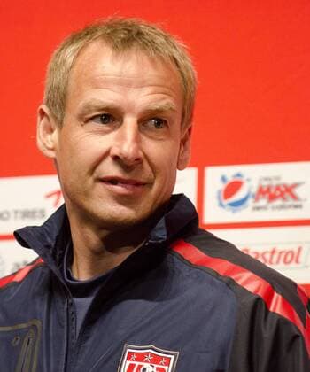 Aug. 9, 2011 - Philadelphia, PA, USA - new US Mens National Team head coach, JURGEN KLINSMANN, holds a press conference the day before the US Mens National Team plays Mexico in a friendly match at Lincoln Financial Field in Philadelphia Pa. 2011 Soccer US Mens National Team Press Conference - ZUMArf1
