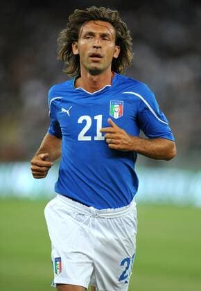 FUSSBALL INTERNATIONAL Freundschaftsspiel 10.08.2011 Italien - Spanien Andrea PIRLO (Italien) 