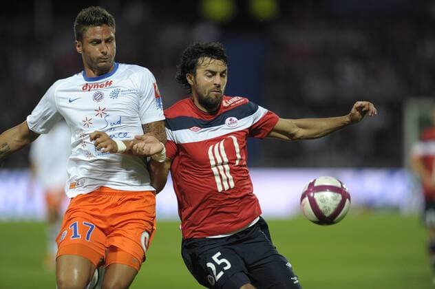 Marco Basa Olivier Giroud, OSC Lille - Montpellier HSC xJBAutissierx 