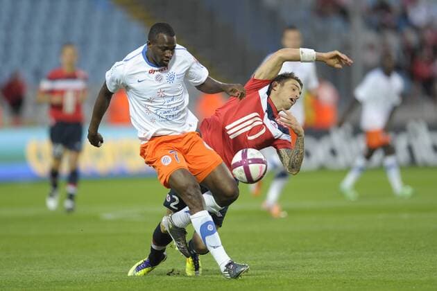 DUEL John Utaka Mathieu Debuchy, OSC Lille - Montpellier HSC xJBAutissierx 