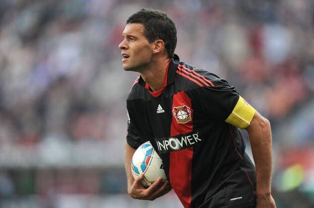 14-08-2011 , Fussball , Saison 2011-2012 , 1. Bundesliga , 2. Spieltag , BAYER 04 LEVERKUSEN - SV WERDER BREMEN 1-0 Michael Ballack (Bayer 04 Leverkusen)