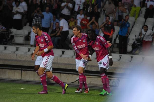 But de Bafetimbi Gomis - Maxime Gonfalons - Kim Kallstom (lyon) Olympique Lyon vs. Rubin Kazan Champions League Quali xFredericChambertxPanx 