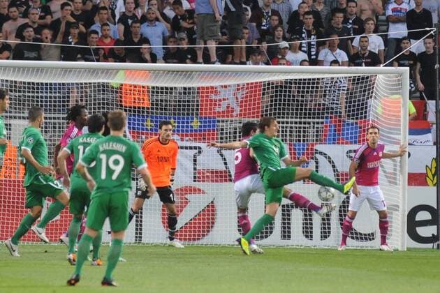 But de Vladimir Dyadyun (rubin kazan) Olympique Lyon vs. Rubin Kazan Champions League Quali xFredericChambertxPanx 
