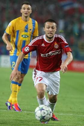 Wisla Krakow - APOEL FC Nikosia, IVICA ILIEC ---  20110817CSLG0011
