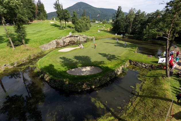Czech Open 2011 golf tournament, European PGA Golf Herren Tour, Prosper Golf Club Celadna, Czech Republic, on Thursday, August 19, 2011. (CTKxPhoto PetrxSznapka)  CTKPhoto52201108190398801