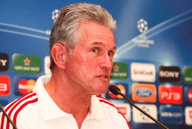 22. 08 .2011 Zürich Hotel Dolder Pressekonferenz FC Bayern München vor dem Champions League Quali Spiel gegen den FC Zürich Im Bild : Trainer Jupp Heynckes (FC Bayern München) 