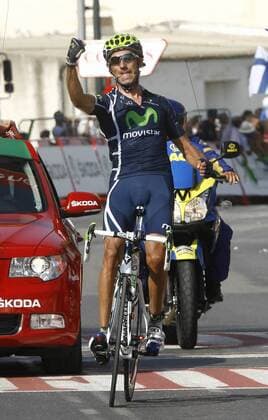 22 08 11 Etappensieger PABLO LASTRAS (ESP Movistar) Vuelta a Espana 3. Etappe: PETRER - TOTANA.  o0 Spanienrundfahrt