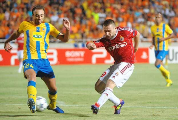APOEL Nicosia - Wisla Krakow, PATRYK MALECKI,  20110823NB022
