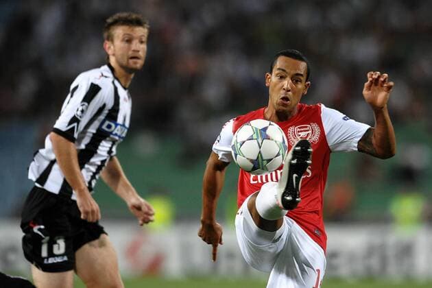 NEUTON Udinese, Theo WALCOTT Arsenal - Champions League Quali - Udinese Calcio - Arsenal FC London -