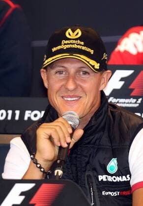 formula 1 GP, Belgien in Spa, 25.08.11, Michael Schumacher, Mercedes MGP W02, PK,