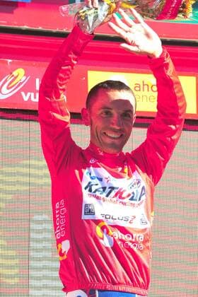 2011, Vuelta a Espana, Etappe 8, Talavera de la Reina - San Lorenzo de El Escorial, Etappensieger Oliver Rodriguez (Katusha), San Lorenzo de El Escorial 