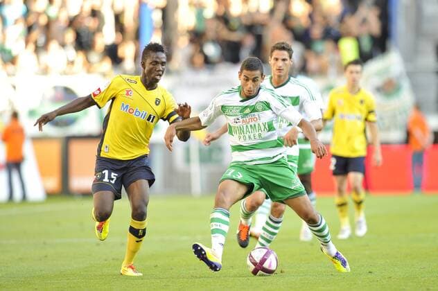 Modibo MAIGA (SOCHAUX), Faouzi GHOULAM (St. Etienne) - FC SOCHAUX vs. AS Saint Etienne - Championnat de France 2011 2012 - 28.08.2011 - xGRamonx 