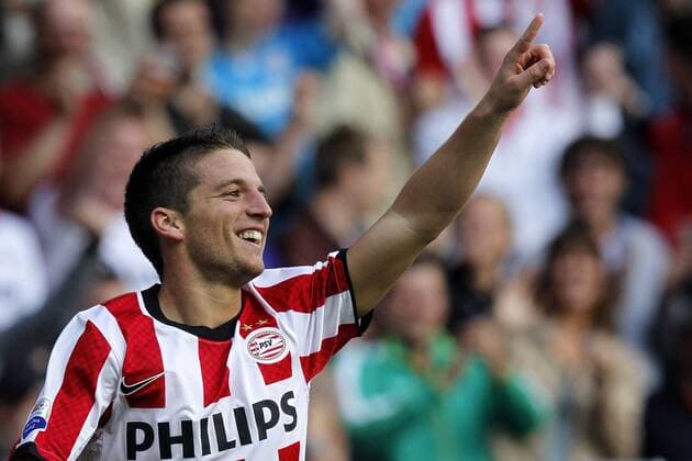 Dries Mertens of PSV Eindhoven PSV Eindhoven Dutch Eredivisie 2011 2012 xVIxJeroenxPutmansxIVx 346602