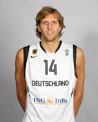 Basketball Siauliai 30.08.2011 Europameisterschaften der Herren Deutschland Dirk Nowitzki (Deutschland, No.14)