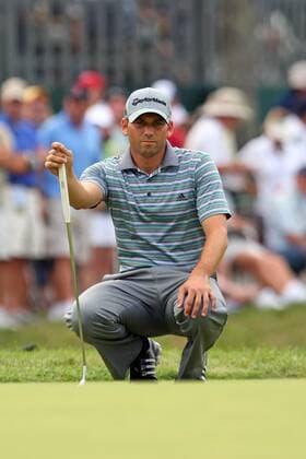September 4, 2011: Sergio Garcia on the sixteenth hole during the third round of the Deutsche Bank Championship at TPC Boston in Norton, Massachusetts. GOLF 2011: Deutsche Bank Championship SEP 04 - ZUMAc04
